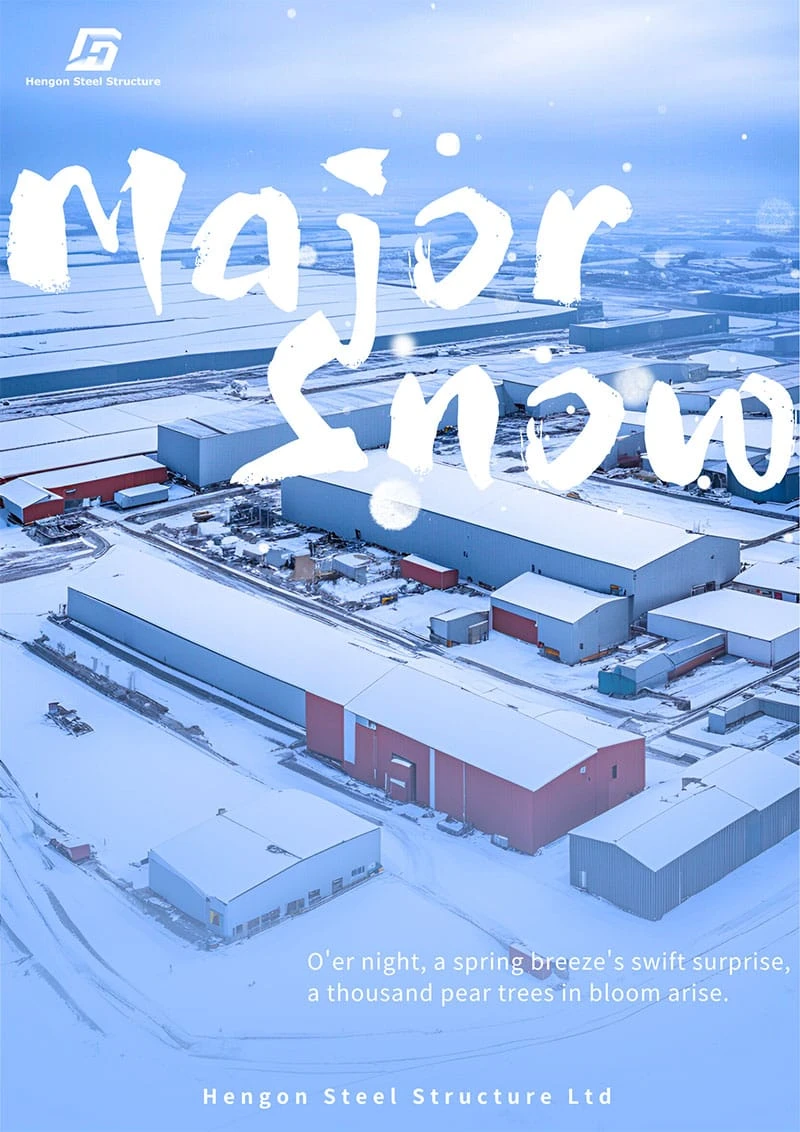 Precauciones para la construcción de edificios de estructuras metálicas en invierno. Precauciones para la construcción de edificios de estructuras metálicas en invierno.