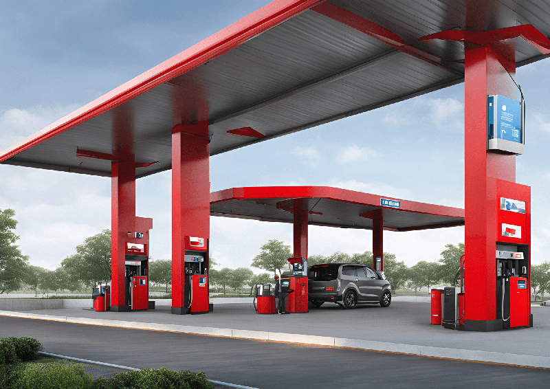 Estación de gasolina Estación de gasolina